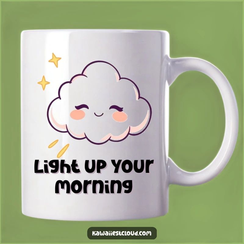 Funny Winking Cloud Mug - Magical Wink, Perfect Gift for Bright Moments