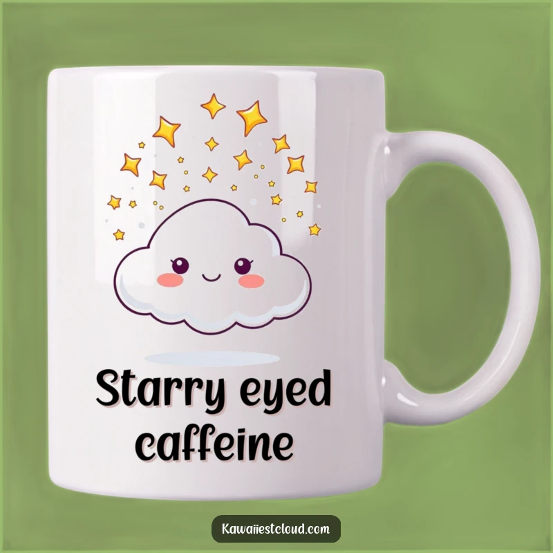 Starry Cloud Funny Mug: Wish Upon a Mug with Magical Sparkle!