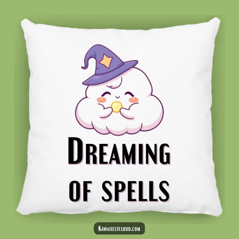 Funny Wizard Cloud Pillow: Cozy Magic for Your Space Gift