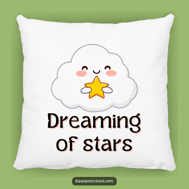 Funny Star Cloud Pillow: Soft Generous Character, Cozy Funny Gift