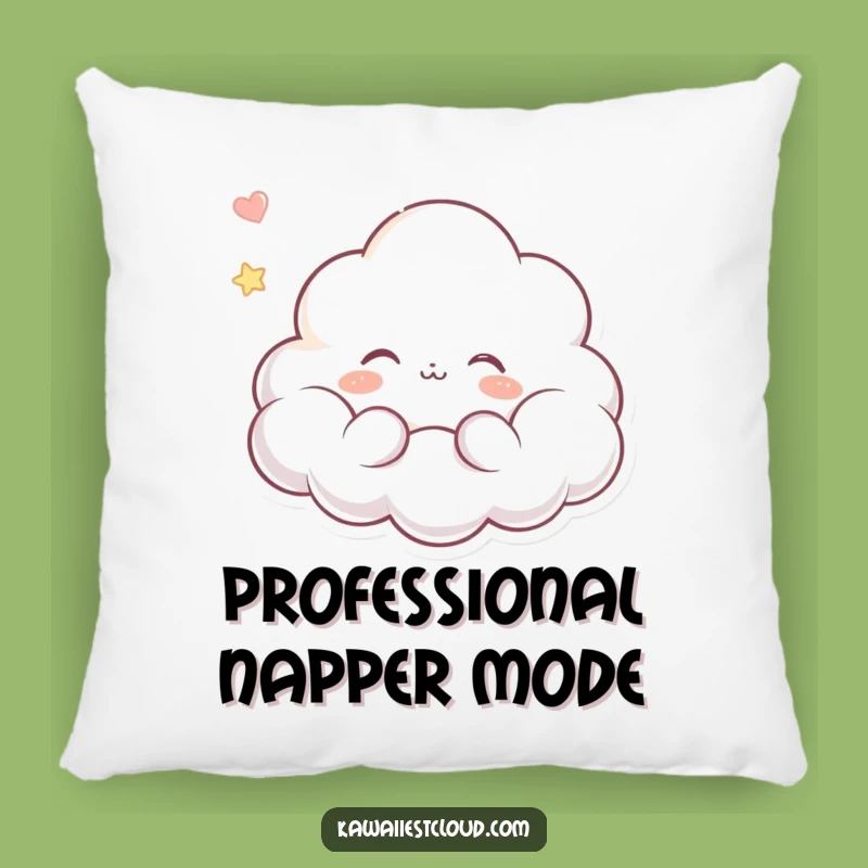 Funny Cloud Pillow - Dreaming Peace, Cozy Funny Gift!