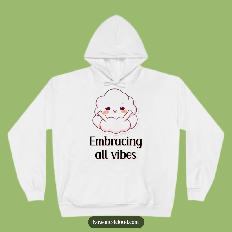 Funny Cloud Hugging Sky Hoodie: Cozy Embrace for Chilly Days, Ultimate Funny Gift