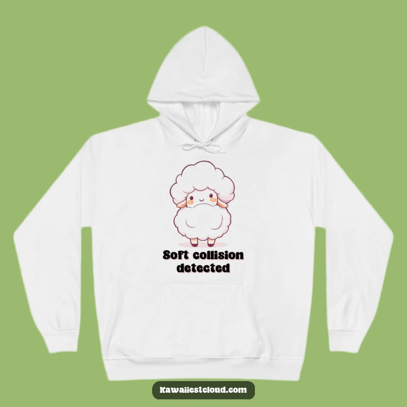 Funny Cozy Cloud Hoodie - Sheep Bump Edition, Ultimate Funny Gift!