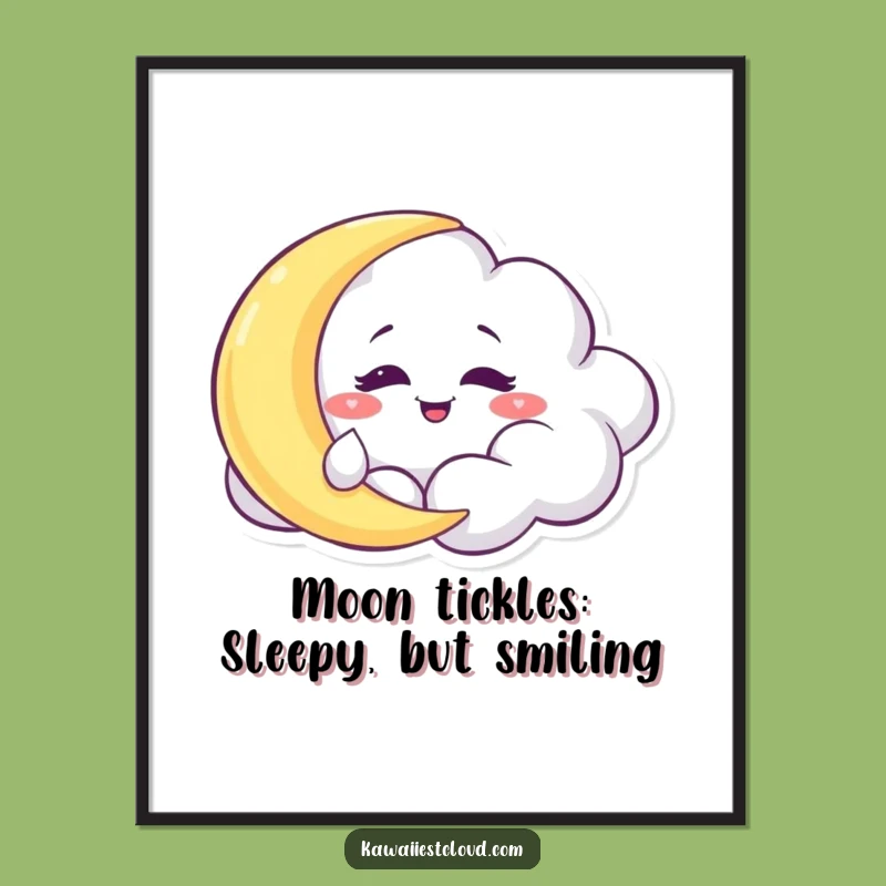 Free Printable Mischief Cloud Wall Art: Funny Downloadable Whimsical Decor