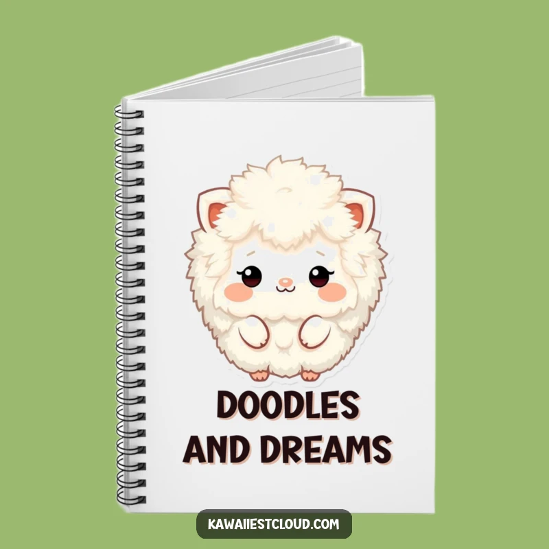 Funny Fluffy Character Notebook: Minimalist Journal, Creative Funny Gift for Writers