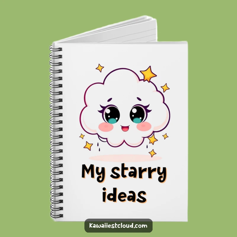 Funny Star Rain Cloud Notebook: Journal Your Dreams and Giggles