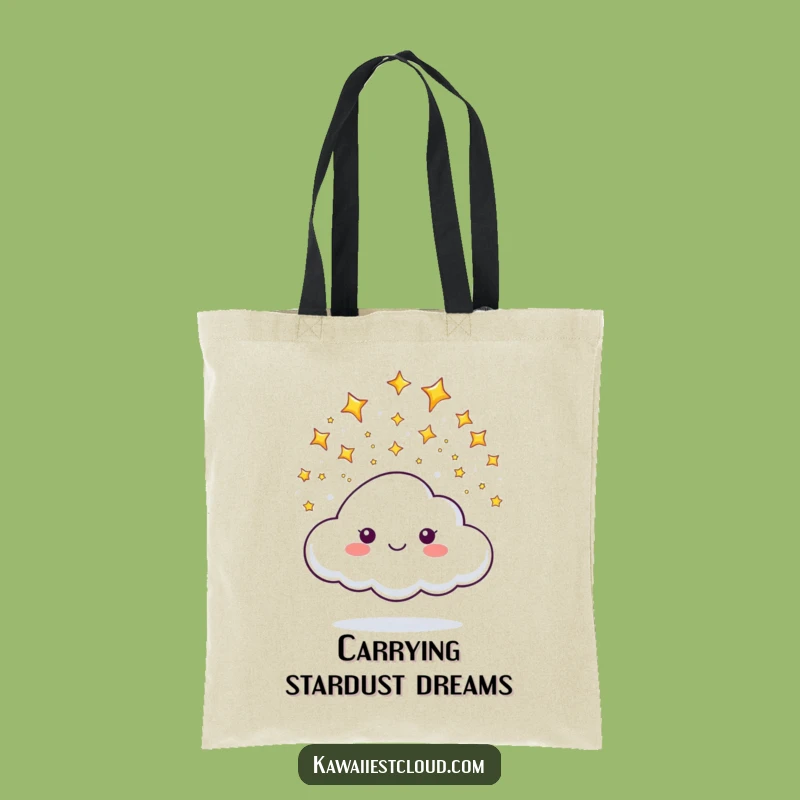 Star Shower Cloud Tote Bag: Carry Magic with Every Step!